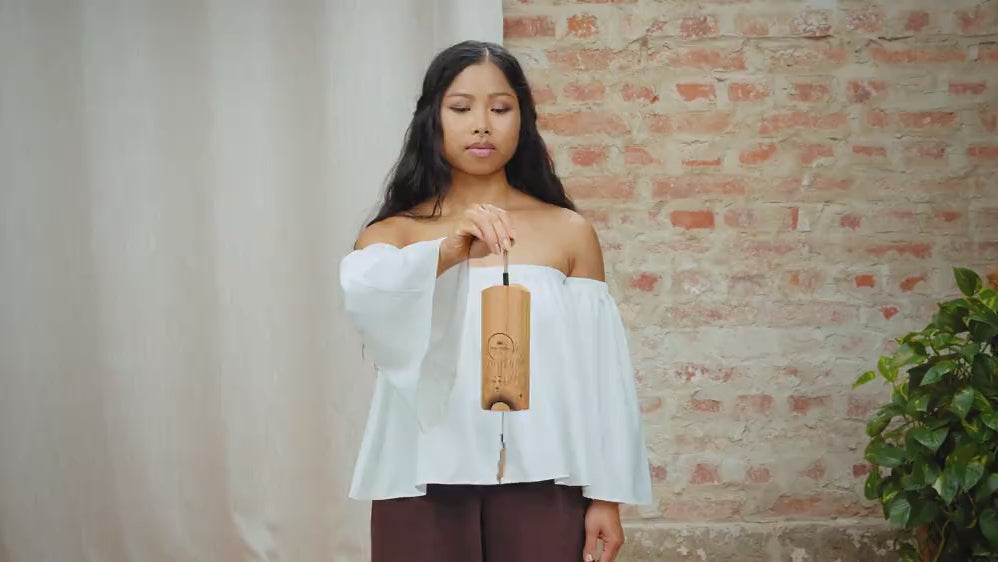 Set Campanelli cosmico in bambù | 4 pezzi